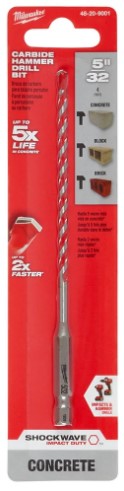 Milwaukee Carbide Hammer Drill Bits