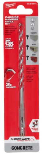 Milwaukee Carbide Hammer Drill Bits
