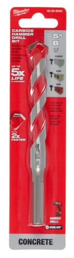 Milwaukee Carbide Hammer Drill Bits