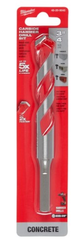 Milwaukee Carbide Hammer Drill Bits