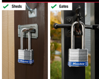 Master Lock 1TRILJ Laminated Padlock