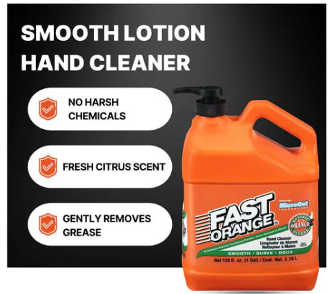 Fast Orange Permatex Fast Orange Smooth Lotion Hand Cleaner w/Pump -- 23218 -- 6206379