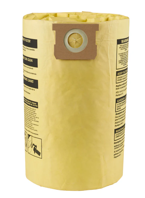 Shop*Vac - Vac Bag Type J -- 2 High Efficiency Disposable Bags 15-22Gallons