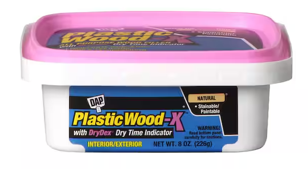 DAP Natural - Plastic Wood - X Interior/Exterior Wood Filler - 8oz