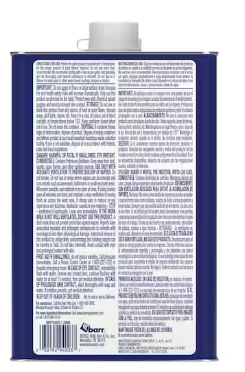 Klean-Strip 1 Qt. Mineral Spirits Combustible Paint Thinner -- QKPT94003
