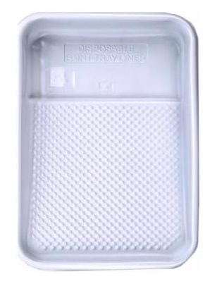 Linzer RM 410-0900 1 Quart White Plastic Tray Liner