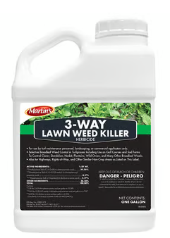 Martin's 3-Way Lawn Weed Killer Broadleaf Herbicide Concentrate 1 gal