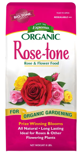 Espoma Organic Rose-tone 4-3-2 Plant Food, 8lbs