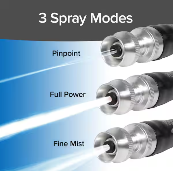 Pocket Hose Silver Bullet 3/4 in. Dia x 75 ft. Lightweight Kink-Free Expandable Water Garden Hose