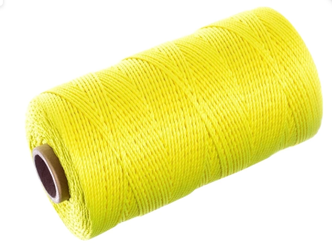 Baron Yellow Twine No. 18 Diameter, 260 Feet Length, 13 Lb Working Load Limit - 49411