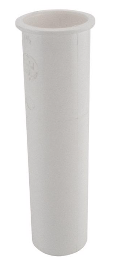 Plumb Pak PP906W Sink Tailpiece, 1-1/2 in, 12 in L, PVC, White