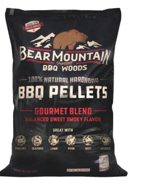 Bear Mountain Premium BBQ Hardwood Pellets, Gourmet, 20 Lb. -- FK99