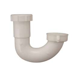Plumb Pak PP66-2W -- 1-1/2" or 1-1/2" x 1-1/4" Sink Trap J-Bend