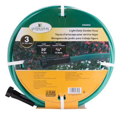 Landscapers Select GH-585023L Garden Hose, 50 ft
