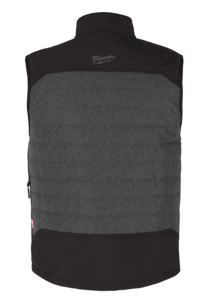 Axis M12 Heated Axis Quilted Vest Kit - HEXON --- GRAY
