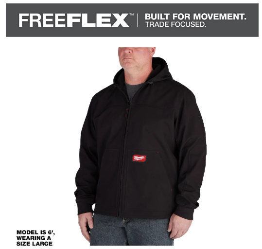 Milwaukee FREEFLEX™ Softshell Hooded Jacket - 312B
