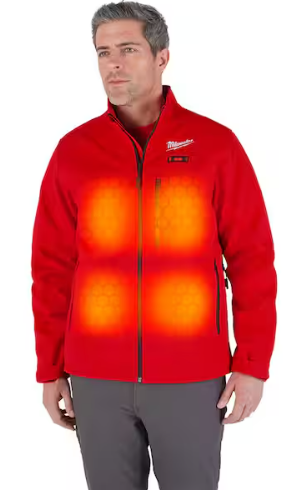 Milwaukee Toughshell M12 Heated Jacket Kit - HEXON - RED