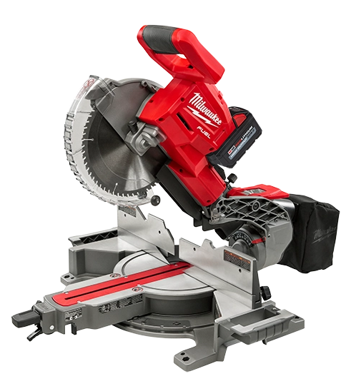 Milwaukee M18 FUEL 10inch Dual Bevel Sliding Compound Miter Saw Kit -- 2734-21