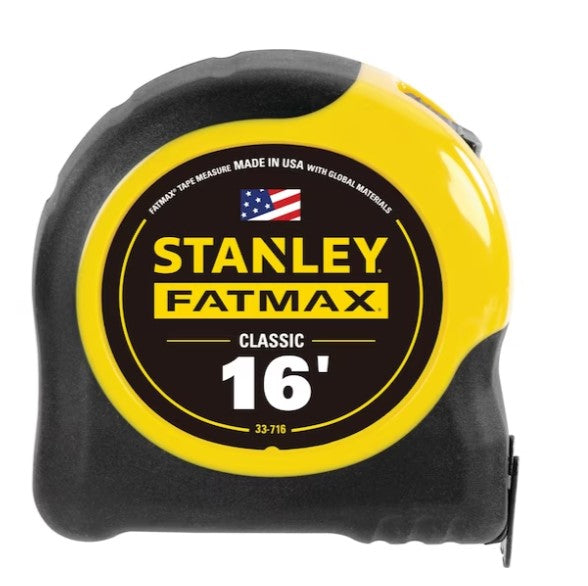 STANLEY® FATMAX® 16 ft x 1.25 in Tape Rule 33-716