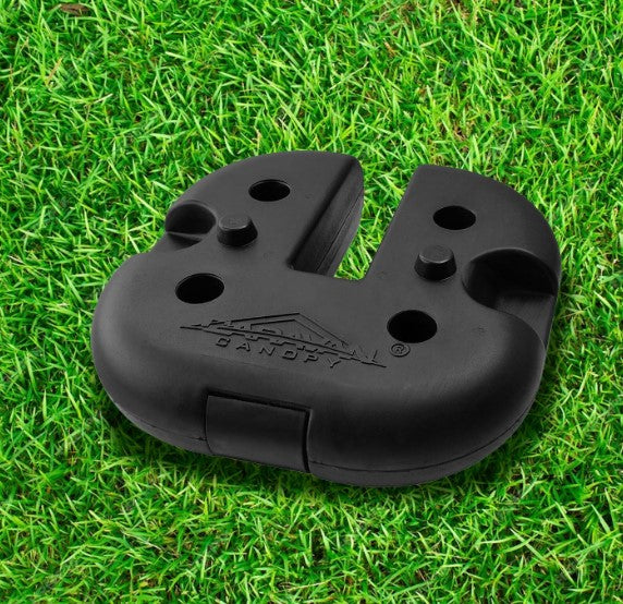 Caravan Canopy Sports 10001200011 Caravan Weight Plates, Black