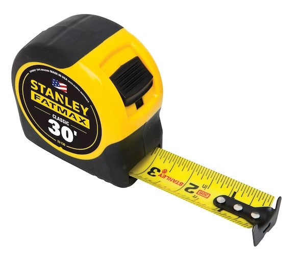 Stanley 30ft FATMAX® Classic Tape Measure