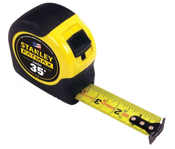 Stanley 35ft FATMAX Tape Measure -- 33-735