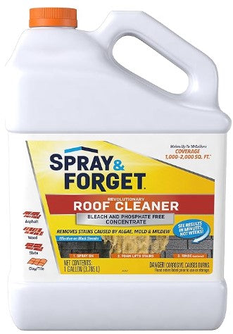 Spray & Forget 1-Gallon Concentrated Roof Cleaner