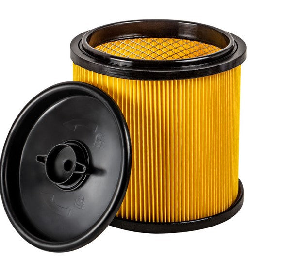 Vacmaster Replacement Standard Dry Cartidge Filter & Retainer Fits Vacmaster 5 to 20 Gallon Wet and Dry Vacuum -- VCFS