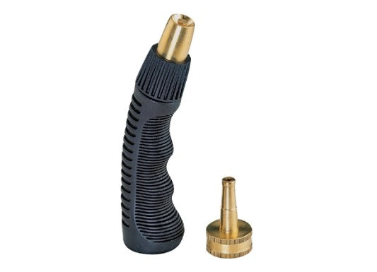 Mintcraft Adjustable Heavy-duty Nozzle Set, For Use With Garden Hose, Brass