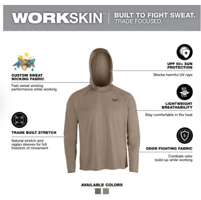 Milwaukee WORKSKIN™ Hooded Sun Shirt - M550N