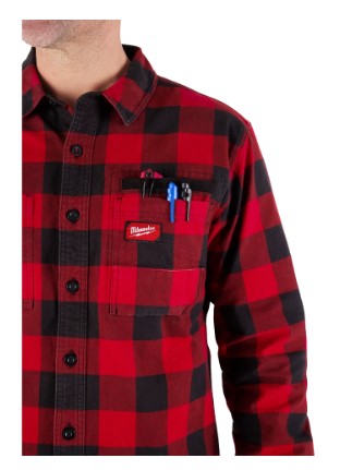 Milwaukee M551 GRIDIRON™ Flannel Shirt - M551R