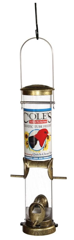 Cole's TT04 Terrific Tube Bird Feeder, 4-Port