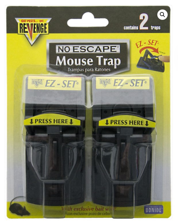 Revenge Ez Set Mouse Trap (2 Pack) - 62225
