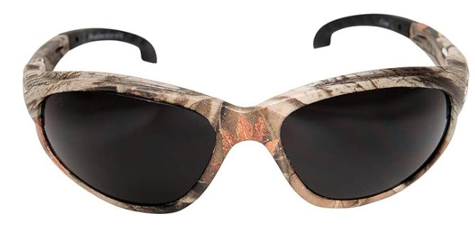 Edge Eyewear Dakura Safety Glasses Smoke Lens Camouflage Frame