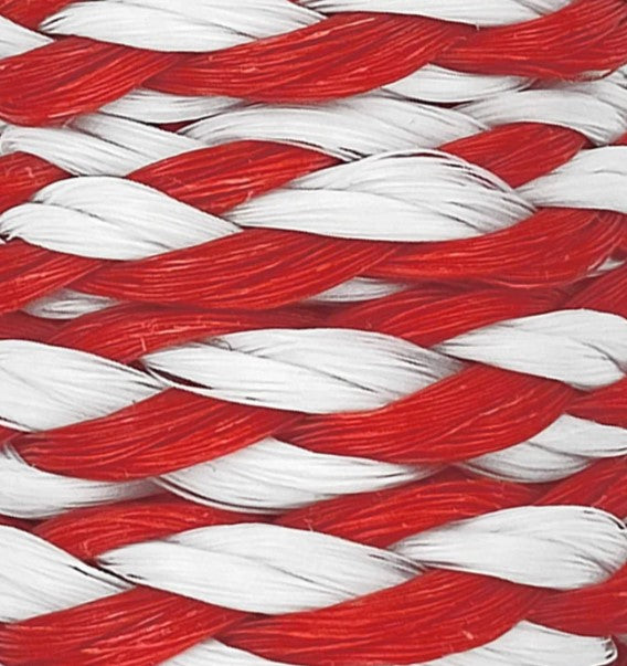 T-H Marine Supplies - Hollow Braid Polypropylene Utility Line - Red/White