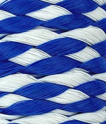 T-H Marine Supplies - Hollow Braid Polypropylene Utility Line - Blue/White