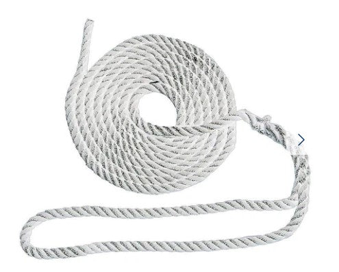 T-H Marine Supplies - 3/8" X 15' Pre-Splice Nylon Dock Line - White