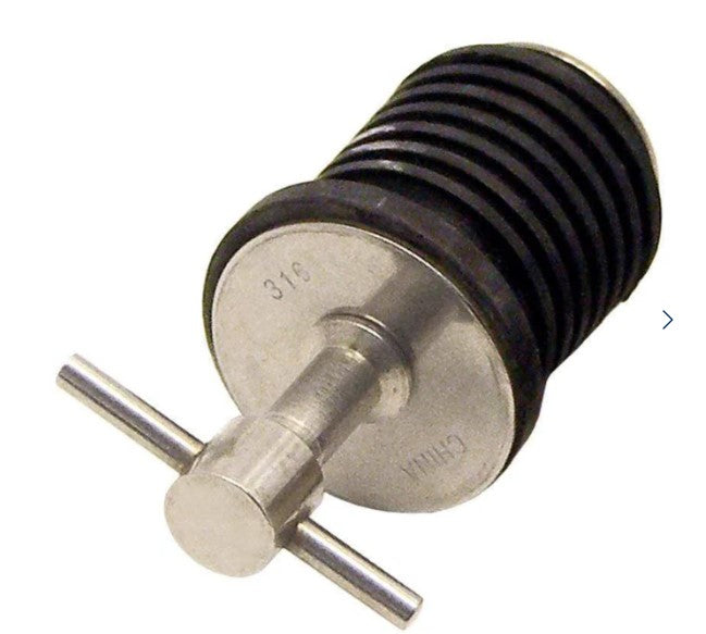 T-H Marine Supplies - Twist Drain Plug - Stainless Steel