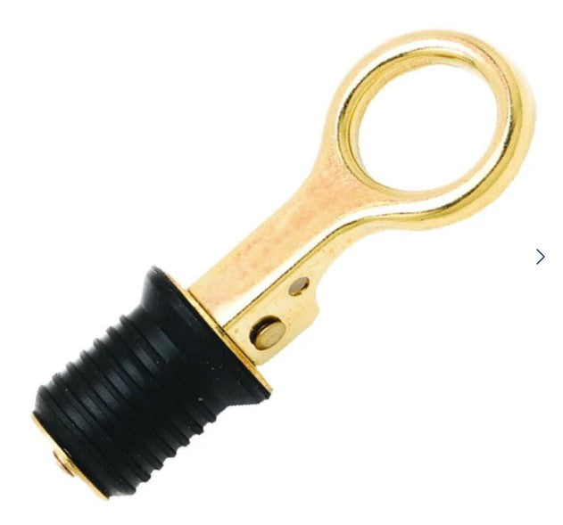 T-H Marine Supplies - 1" Snap Drain Plug - brass