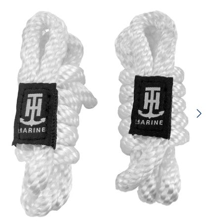 T-H Marine Supplies - Solid Braid MFP Fender Lines - White