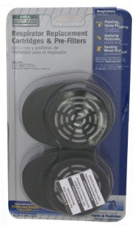 Safety Works Respirator Replacement Cartridges & Pre-Filters