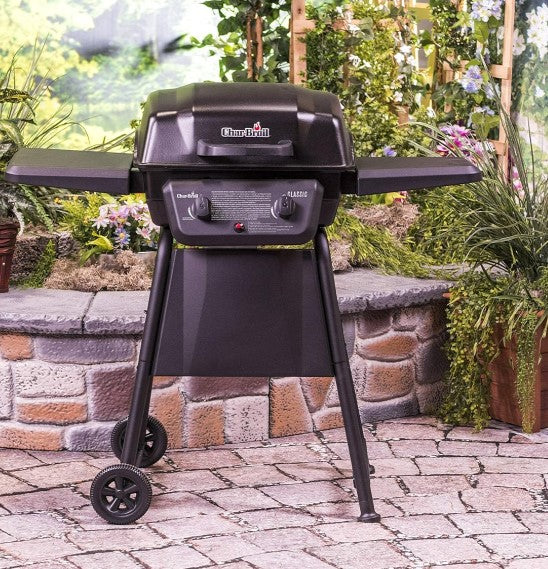American Gourmet Black 2-Burner Liquid Propane Gas Grill
