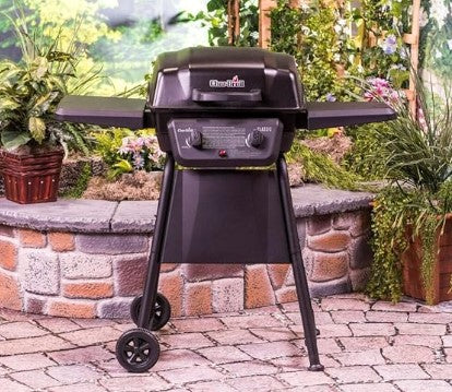 American Gourmet Black 2-Burner Liquid Propane Gas Grill