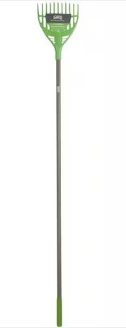 Ames 2915900 Collector Series Shrub Rake Polypropylene Tine with Steel Handle