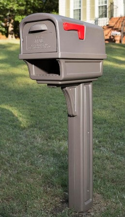 Architectural Mailboxes Gentry Plastic Post & Box Kit