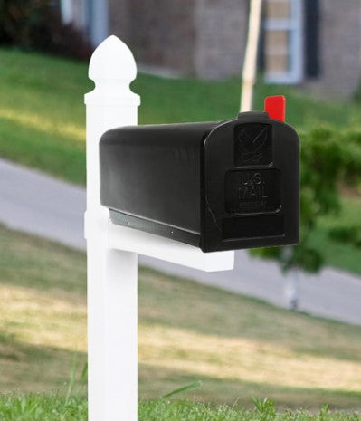 Architectural Mailboxes Parsons - Plastic Post Mount Mailbox
