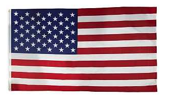 Valley Forge USS-1 Polyester Replacement American Flag