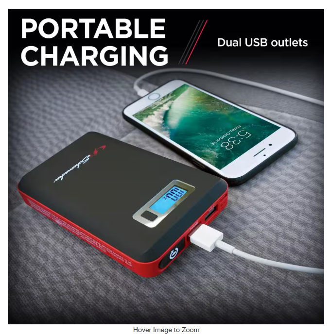 Schumacher 600 Peak Amp Lithium Ion Jump Starter/ Power Pack - SL1314