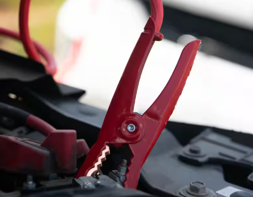 Road Power 16 ft. 4-Gauge 400 Amp Red Booster Cables