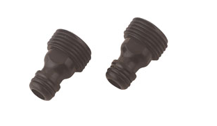 Mintcraft 3/4" MALE TAP ADAPTER 2PK Plastic - 8080517